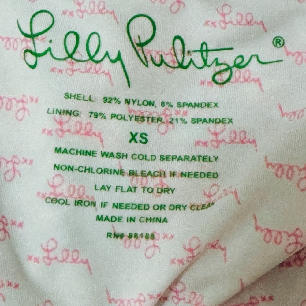 Lilly Pulitzer The Seafarer NWOT Seashell Swim Suit XS - Picture 8 of 8